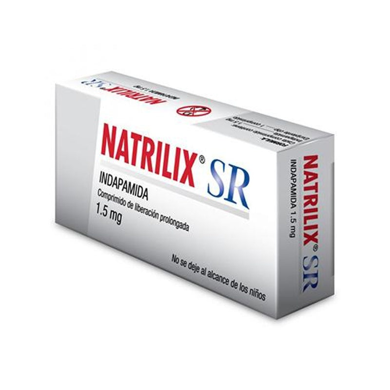 Natrilix Sr 1.50 Mg Con 30 Comprimidos