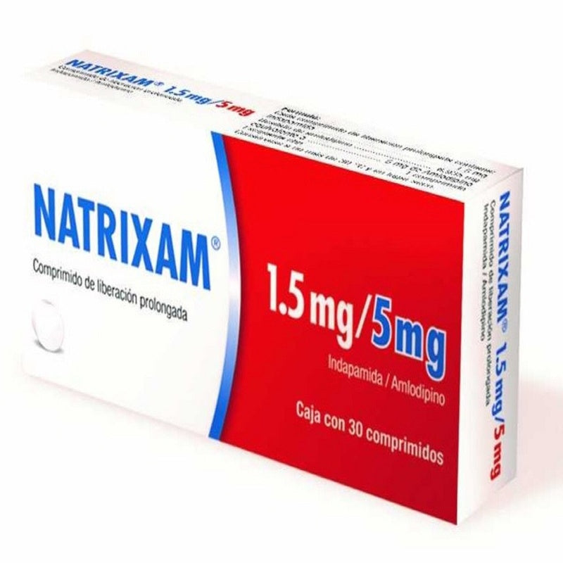 Natrixam 1.5 / 5 Mg 30Comprimidos Liberación Prolongada