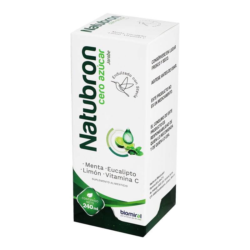 Natubron Cero Azucar 240 Ml Jarabe 7503020089374 perfil 3