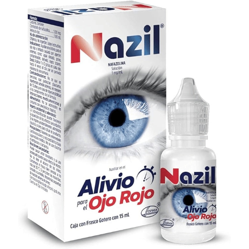 Nazil 0.1% 15 Ml Naranja Gotas