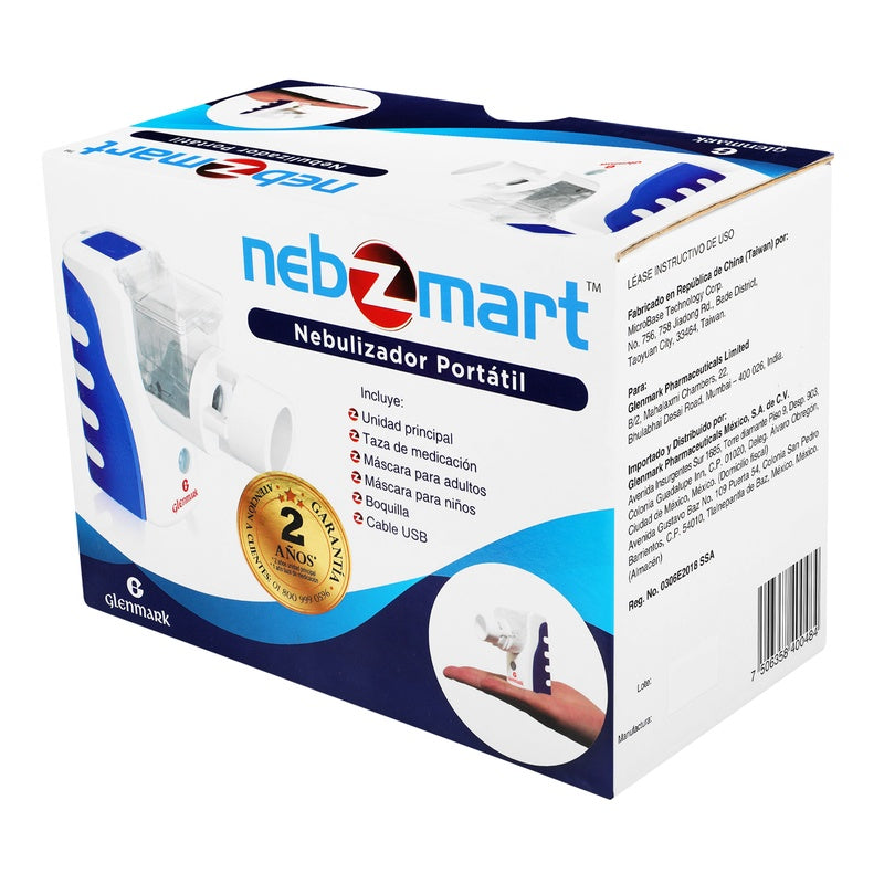 Nebulizador Portatil Nebzmart 7506358400484 perfil 2