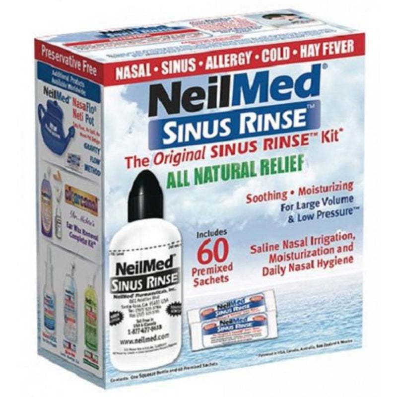 Neilmed Sinus Rinse Enjuague Nasal 60 Polvo