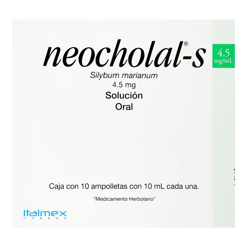 Neo Cholal 10 Ml 10 Ampulas Ing Suplemento Alimenticio 7501390912582 