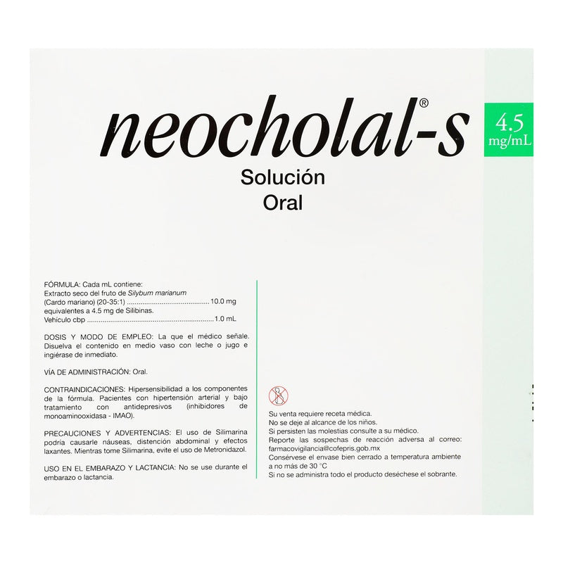 Neo Cholal 10 Ml 10 Ampulas Ing Suplemento Alimenticio 7501390912582 perfil 6