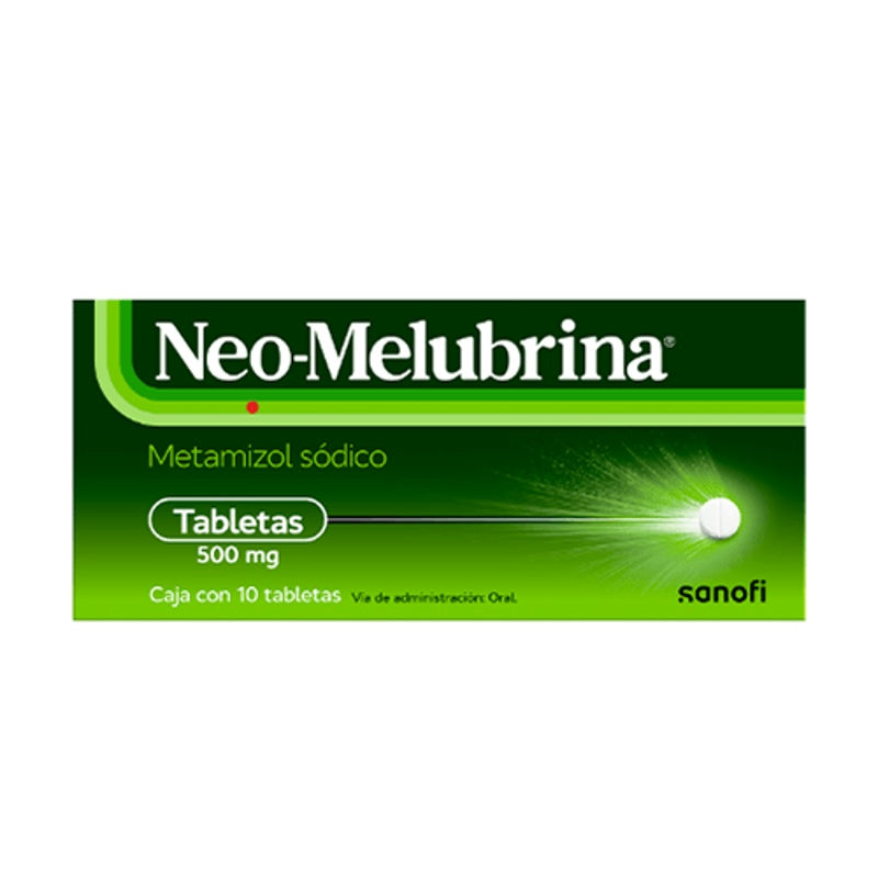 Neo Melubrina 500 Mg Con 10 Tabletas