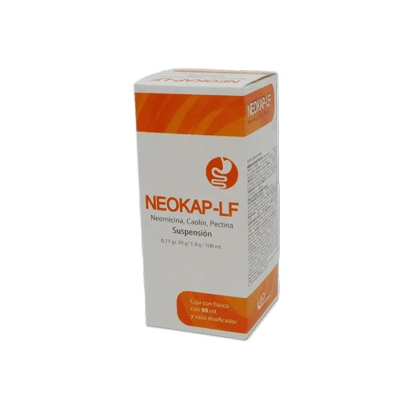 Neomicina / Caolin / Pectina 0.71 / 20 / 1 Gr / 100 Ml 90 Ml Suspensión Neokap Lf