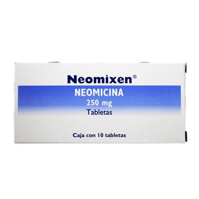 Neomixen 250 Mg Con 10 Tabletas