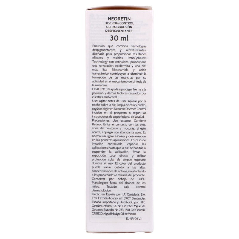Neoretin Despigmentante Ultra 30 Ml Emul 8470001894342 5