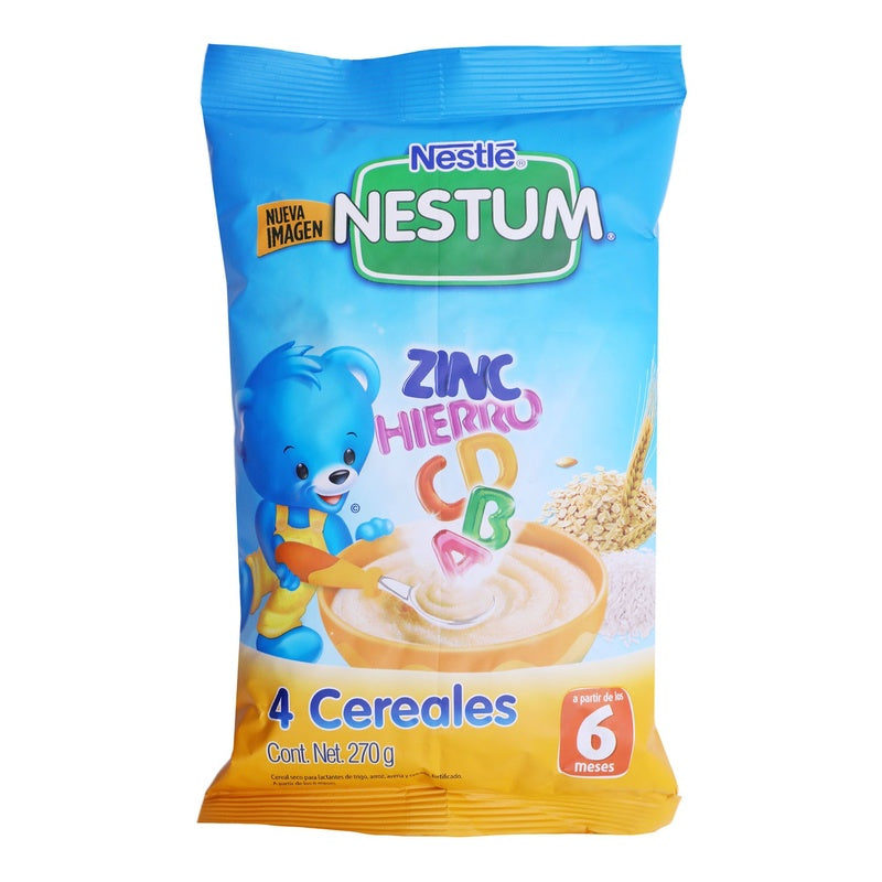 Nestum 4 Cereales Fase 2 270 Gr 7501059278691 perfil 12