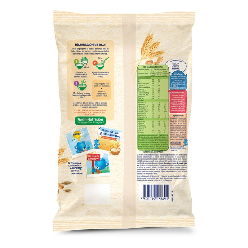 Nestum 4 Cereales Fase 2 270 Gr 7501059278691
