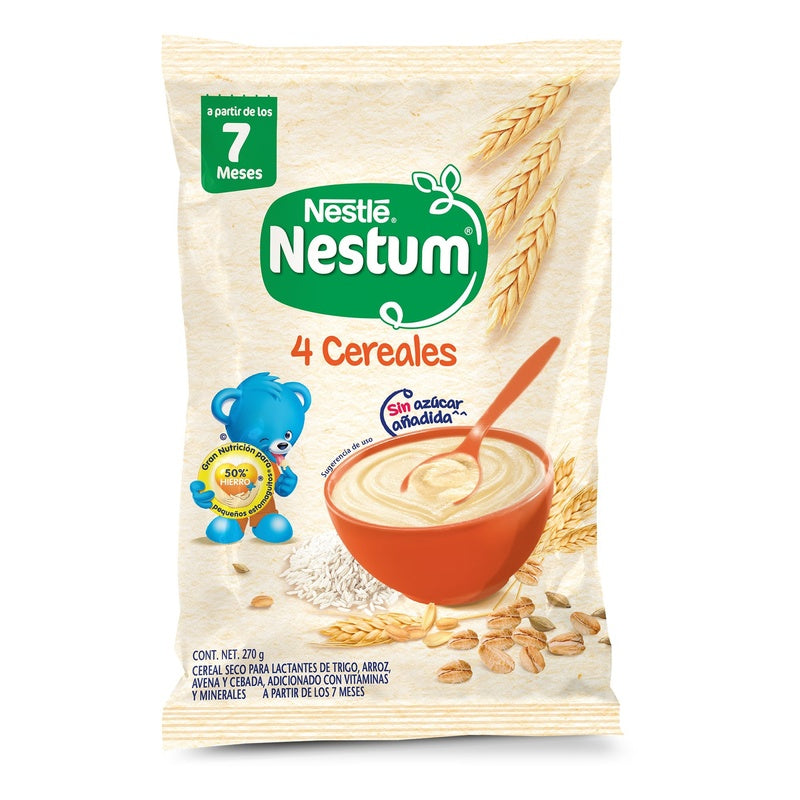 Nestum 4 Cereales Fase 2 270 Gr 7501059278691 perfil 6
