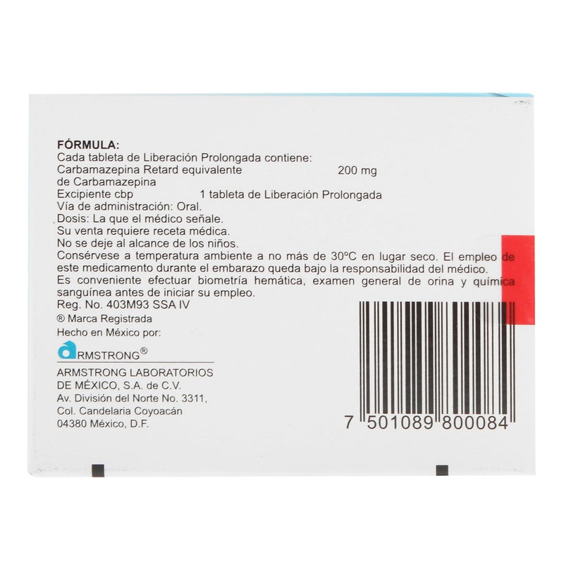 Neugeron Lp 200 Mg Con 20 Tabletas 7501089800084 perfil 4