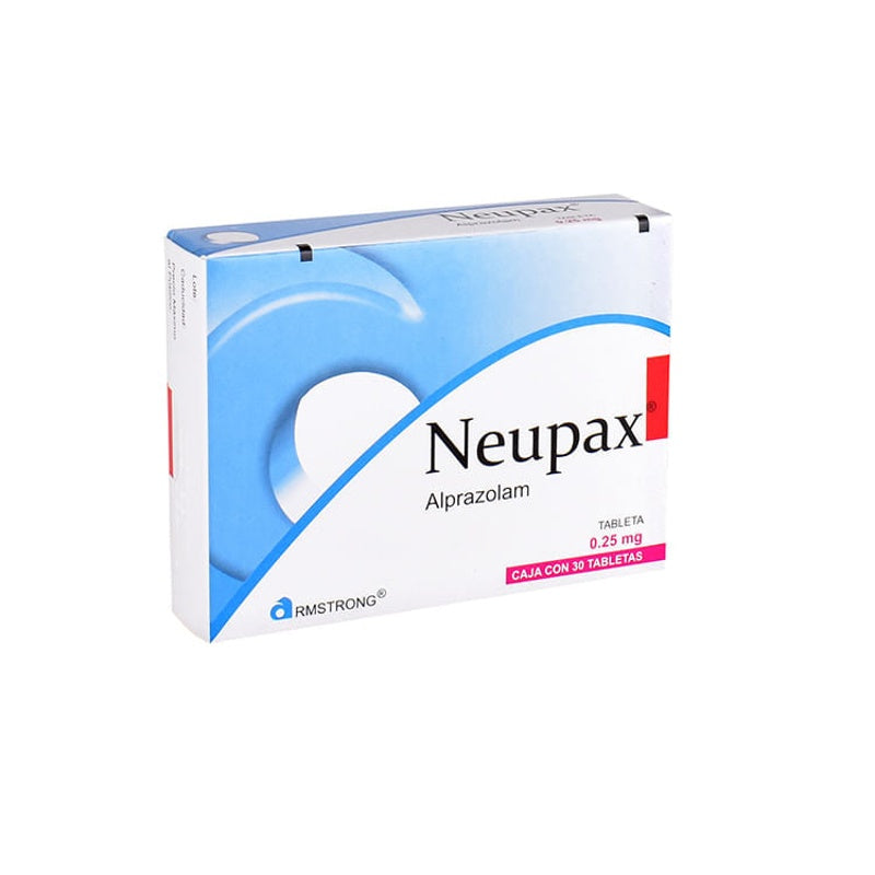 Neupax 0.25 Mg Con 30 Tabletas