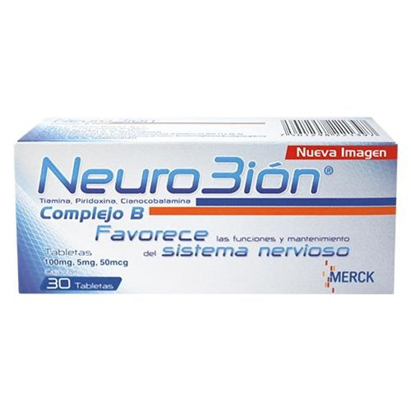 Neurobion 100 / 5 / 50 Mg Con 30 Tabletas