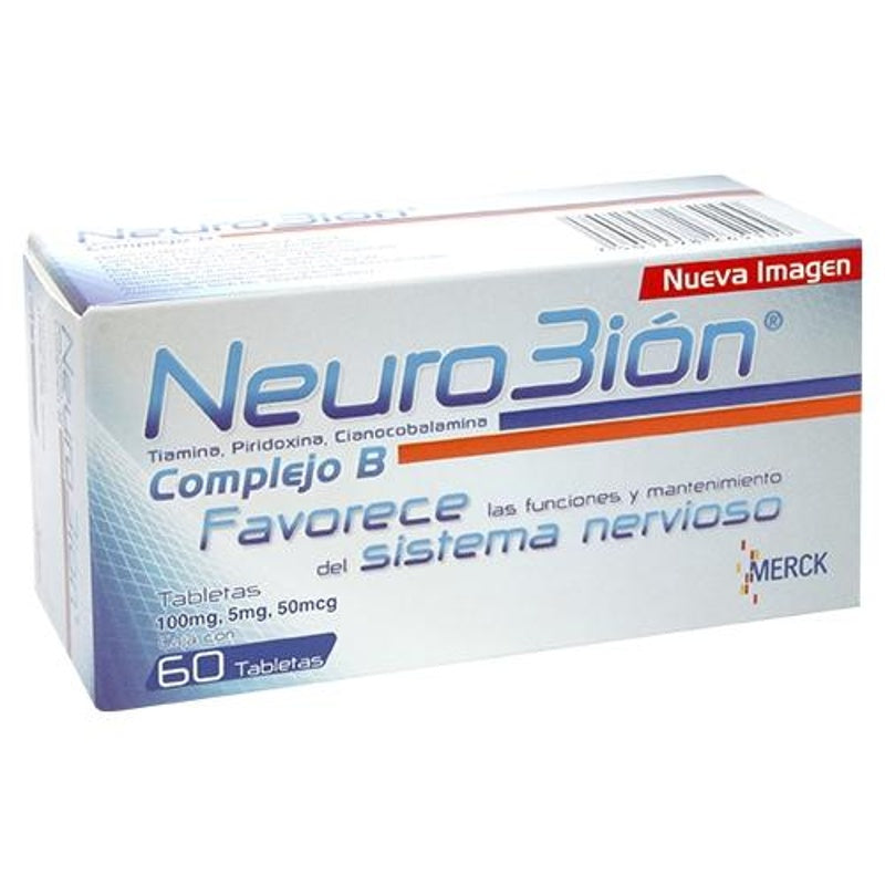 Neurobion 100 / 5 / 50 Mg Con 60 Tabletas