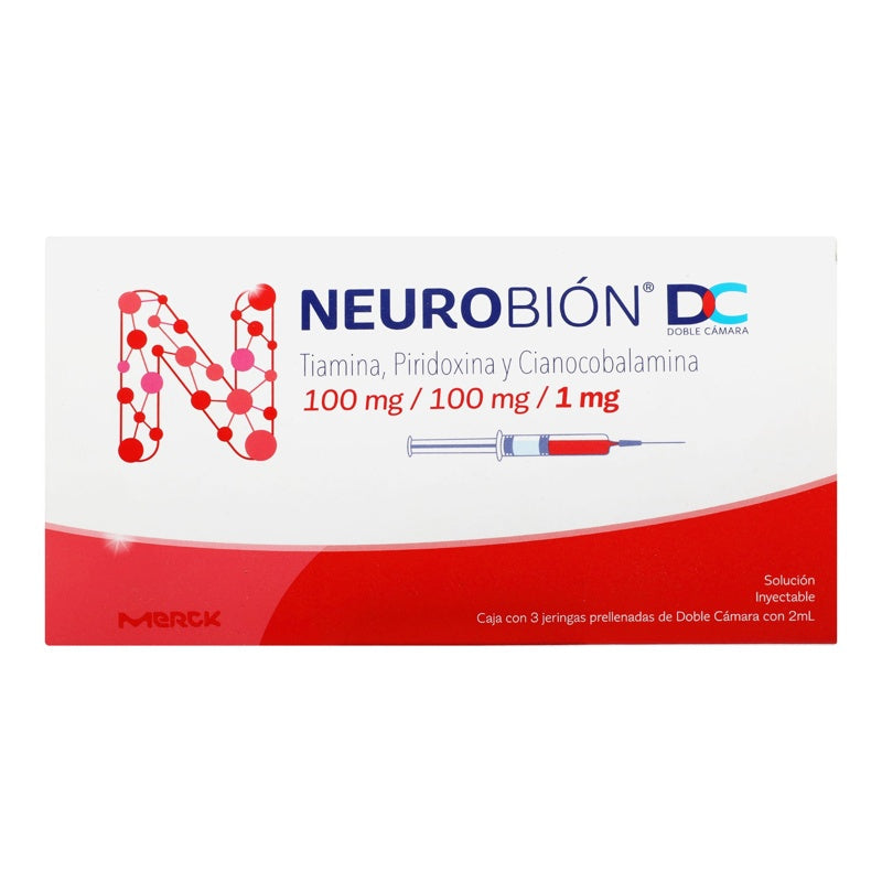 Neurobion Dc 100 / 100 / 1 Mg 3 Jeringa Prell