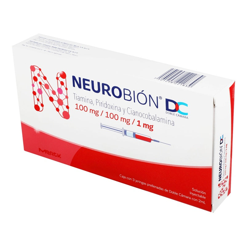 Neurobion Dc 100 / 100 / 1 Mg 3 Jeringa Prell