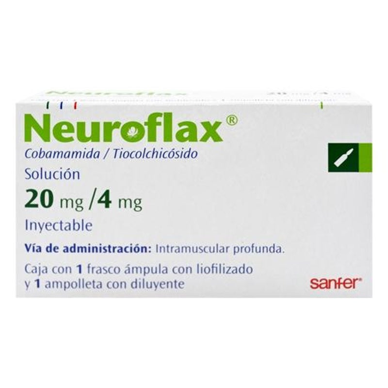 Neuroflax 20 / 4 Mg / 4 Ml 4 Ml 1 Frasco ímpula