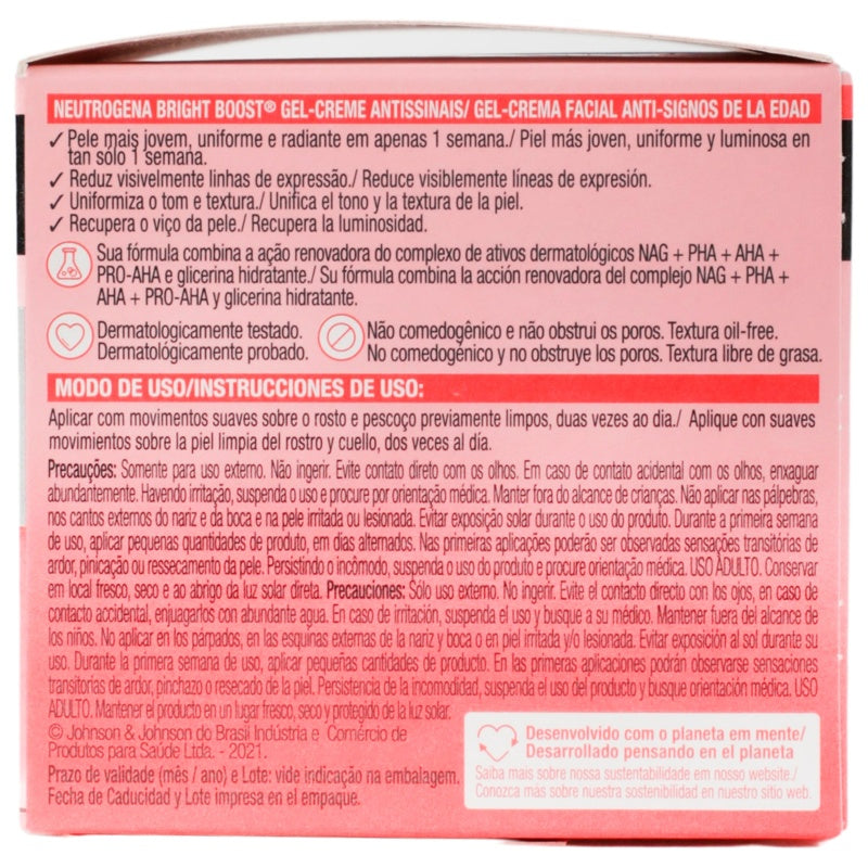 Neutrogena Gel Crema Ant-Signos 50 G