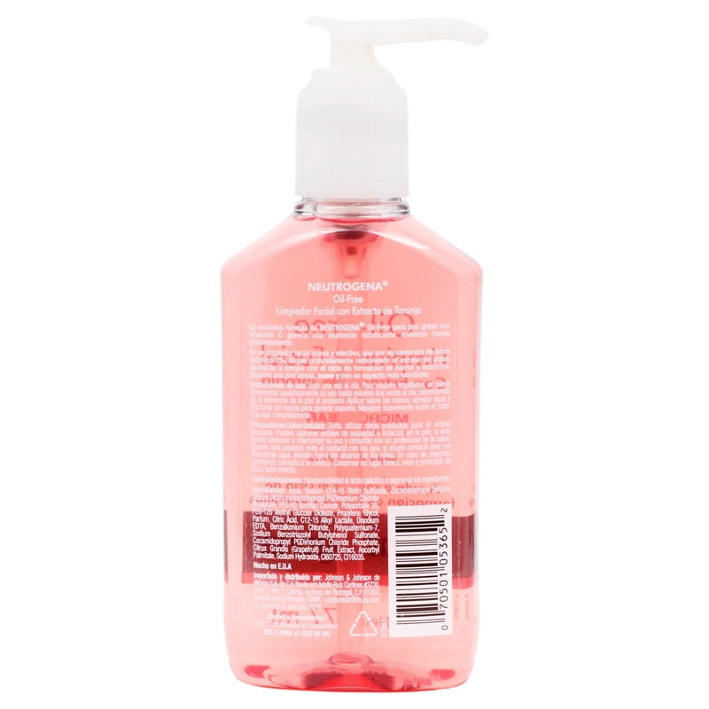 Neutrogena Limpiador Facial Toronja177 Ml