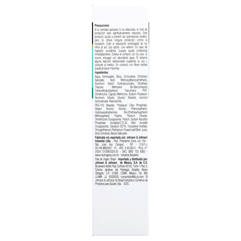 Neutrogena Sun Fresh Piel Mixta Sin Color Fps 50 40 Ml Prot Solución Ar