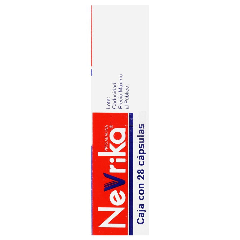 Nevrika 75 Mg Con 28 Capsulas 7501088513589 4