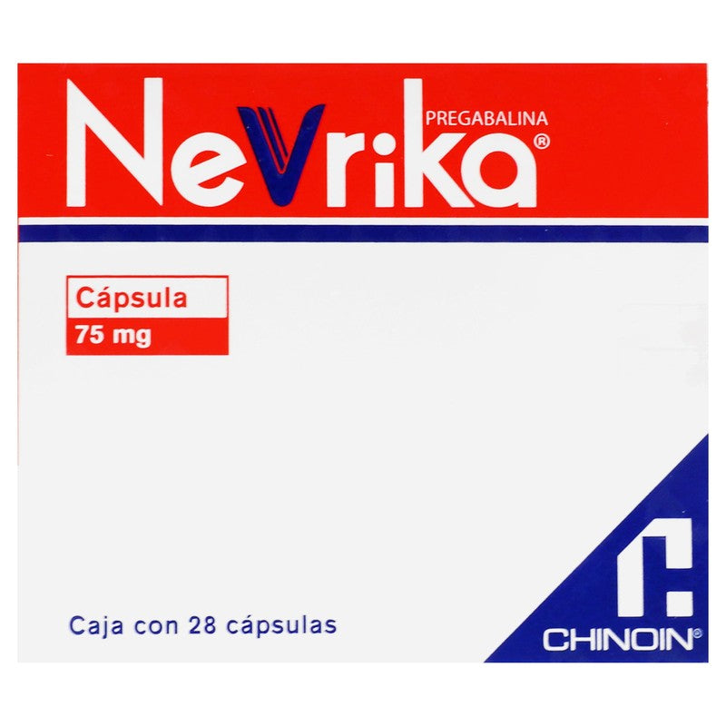 Nevrika 75 Mg Con 28 Capsulas 7501088513589 6