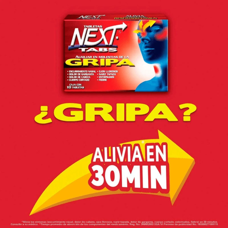 Next Gripa 20 Tabletas