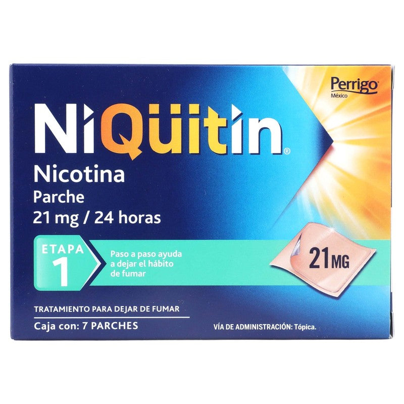 Niquitin Et 1 21 Mg 7 Parche Tópica 7501109768059