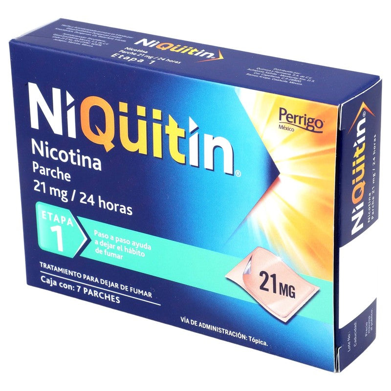 Niquitin Et 1 21 Mg 7 Parche Tópica 7501109768059 3