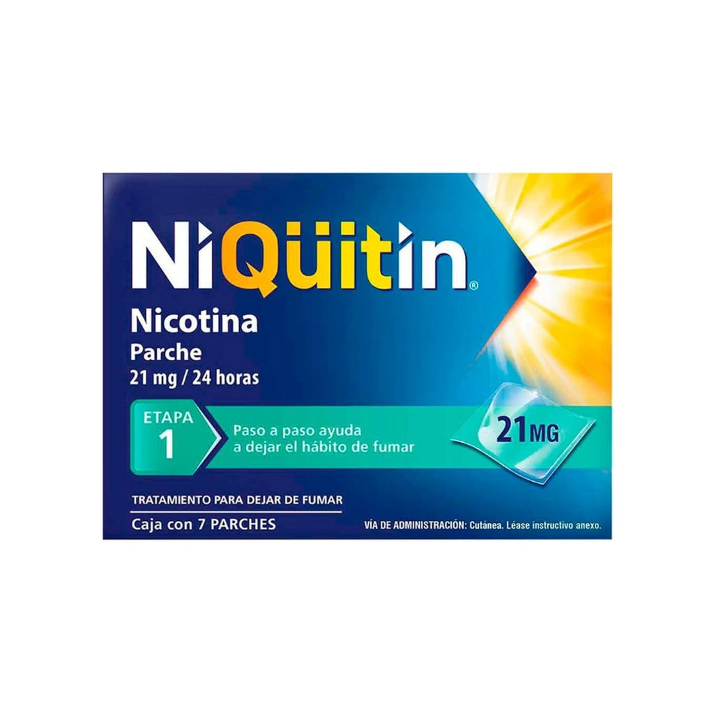 Niquitin Et 1 21 Mg 7 Parche Tópica 7501109768059
