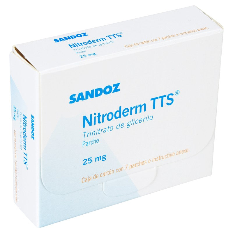 Nitroderm Tts 25Mg Con 7 Parches 7502216936188 2