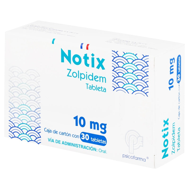 Notix 10 Mg Con 30 Tabletas