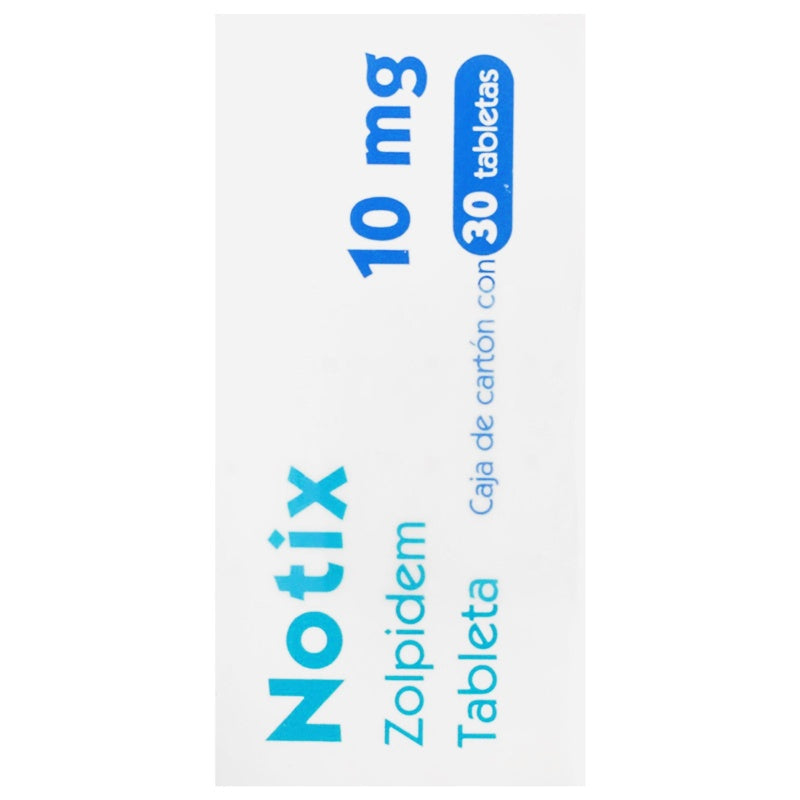 Notix 10 Mg Con 30 Tabletas