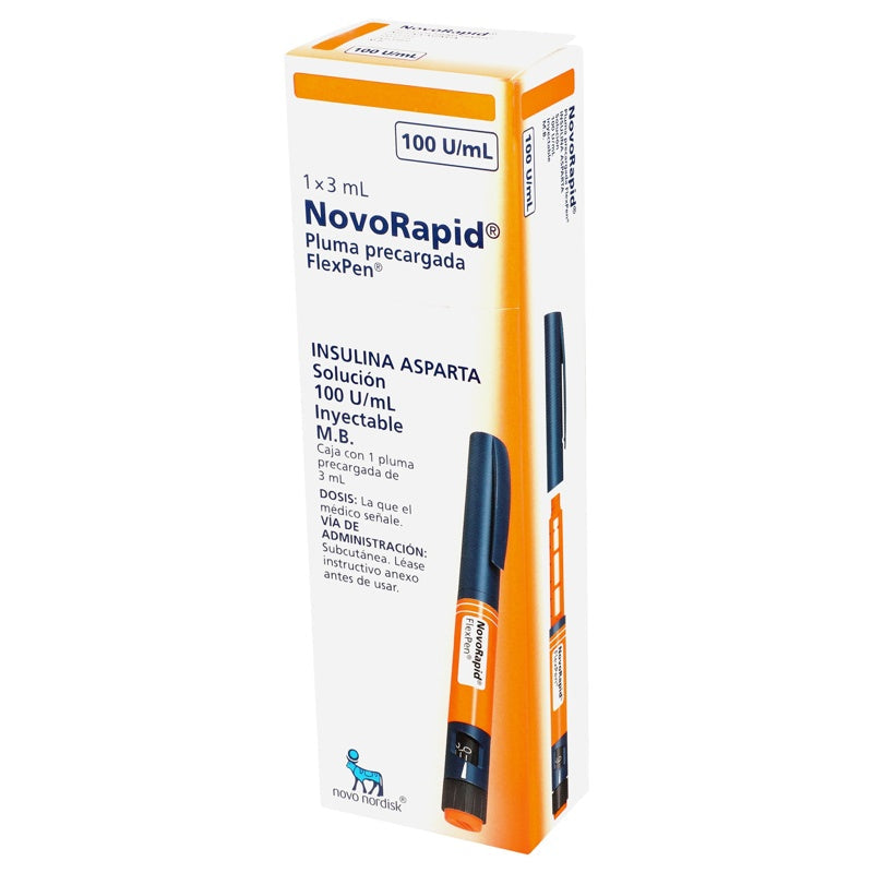Novorapid 100Ui / Ml 3 Ml Flexpen Cart