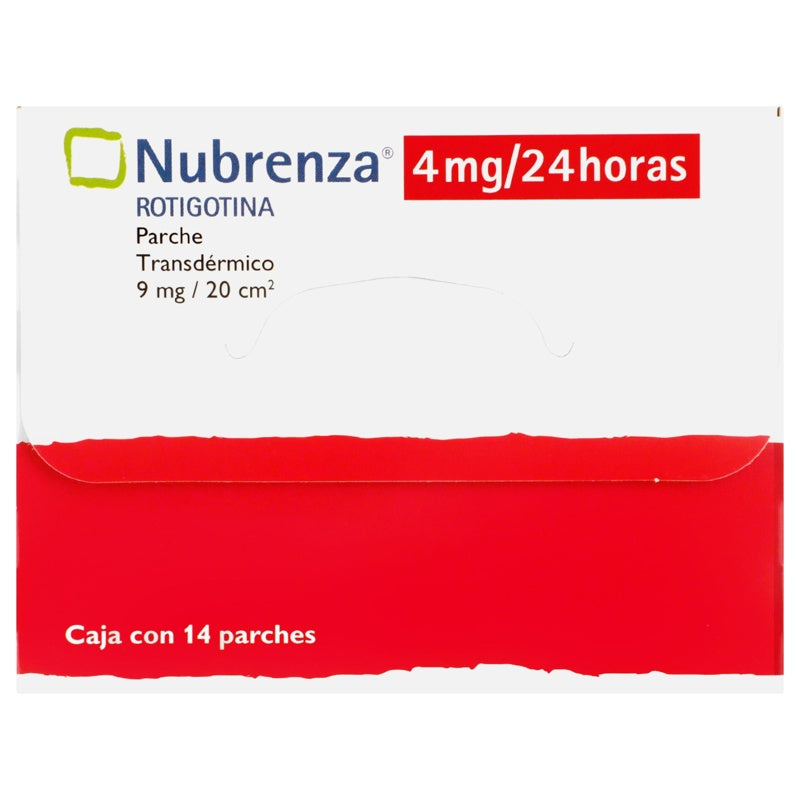 Nubrenza 4 Mg / 24Hr 14 Parche