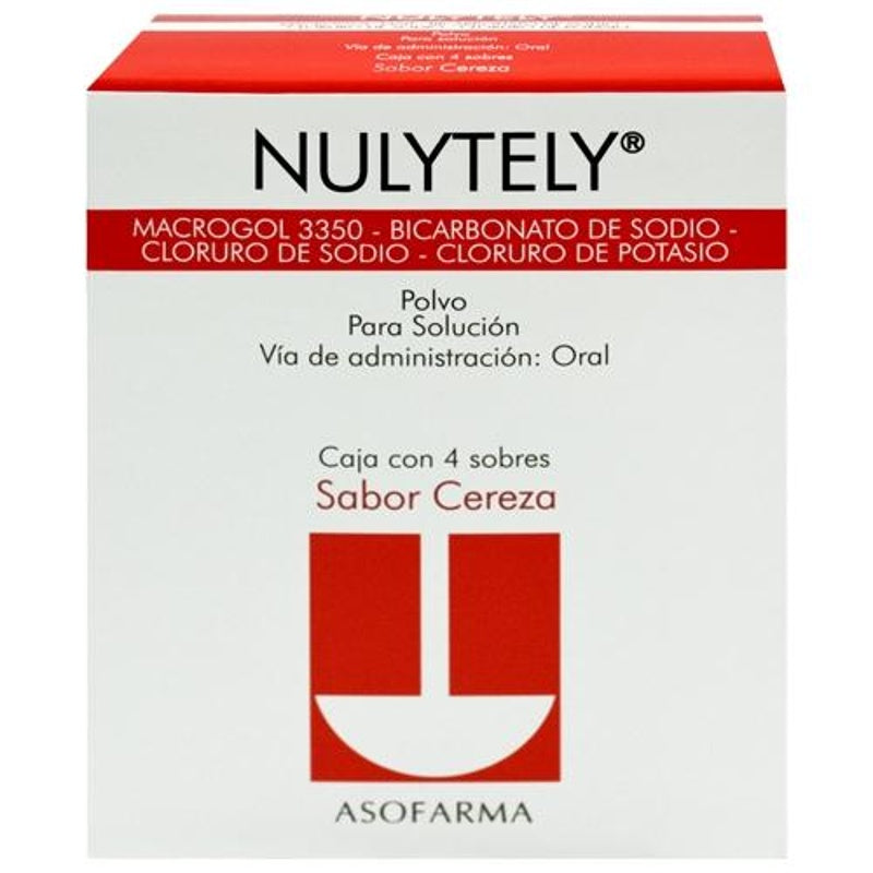 Nulytely Cereza 110.1 Gr 4 Sobres Polvo