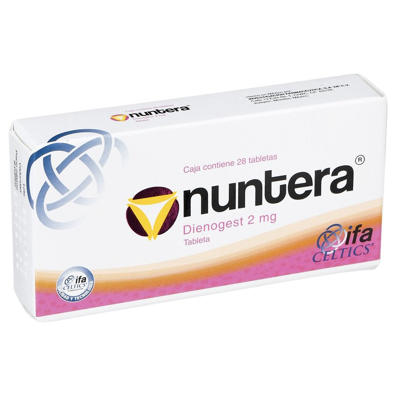 Nuntera 2 Mg Con 28 Tabletas 7501249600516 2