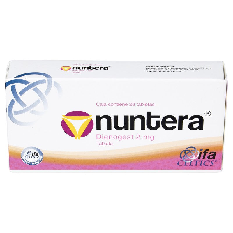 Nuntera 2 Mg Con 28 Tabletas 7501249600516 3