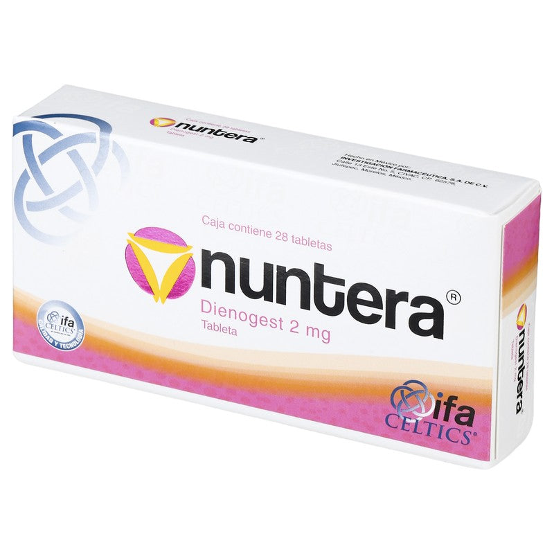 Nuntera 2 Mg Con 28 Tabletas 7501249600516 4