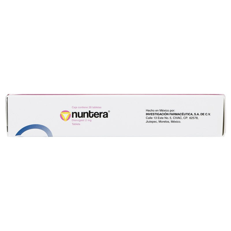 Nuntera 2 Mg Con 28 Tabletas 7501249600516 6