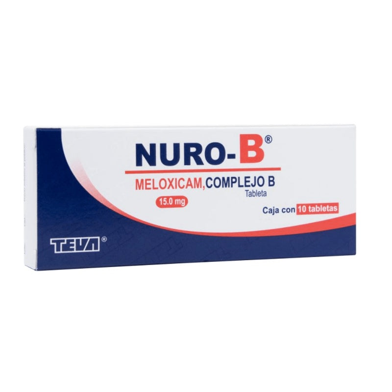 Nuro B 15 Mg Con 10 Tabletas