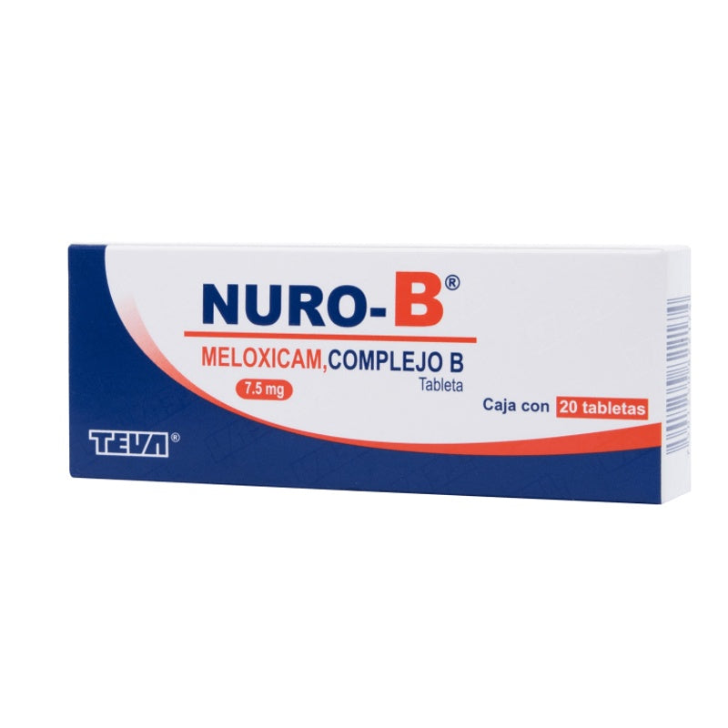 Nuro B 7.50 Mg Con 20 Tabletas