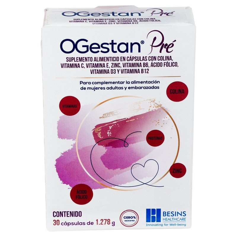 Ogestan Pre 1.278 Gr 30 Capsulas Suplemento Alimenticio 3701217201705 3