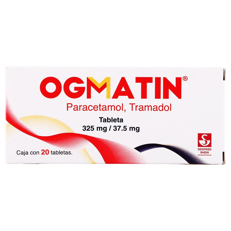 Ogmatin 325  37.5 Mg Con 20 Tabletas 7501300421067
