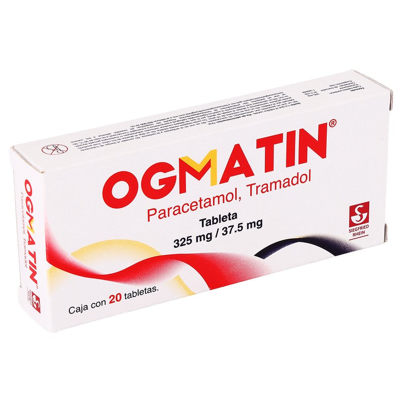 Ogmatin 325  37.5 Mg Con 20 Tabletas 7501300421067 2