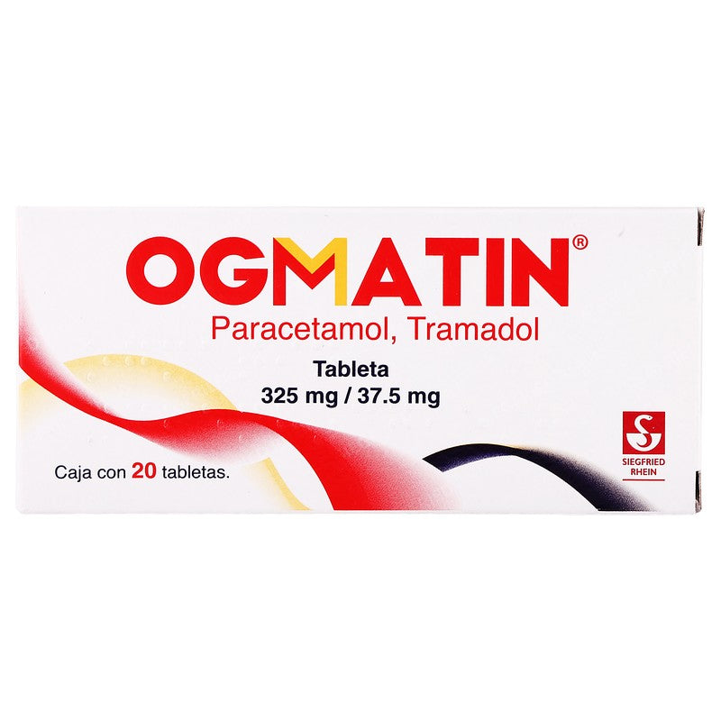 Ogmatin 325  37.5 Mg Con 20 Tabletas 7501300421067 7