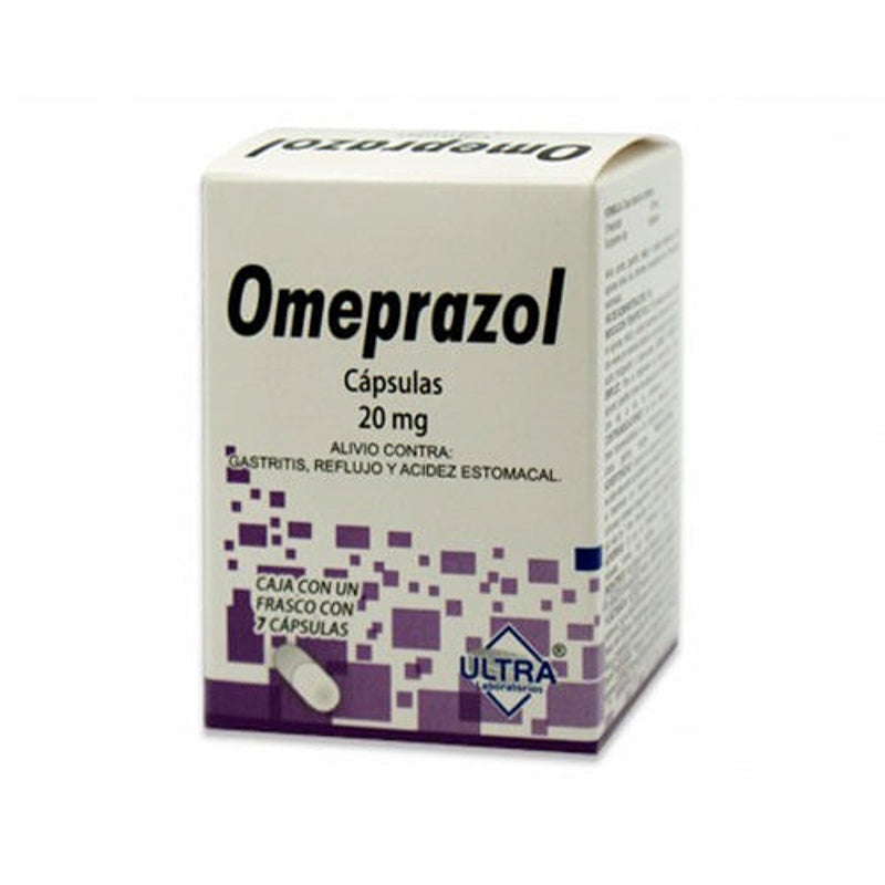 Omeprazol 20 Mg Con 7 Capsulas Ultra