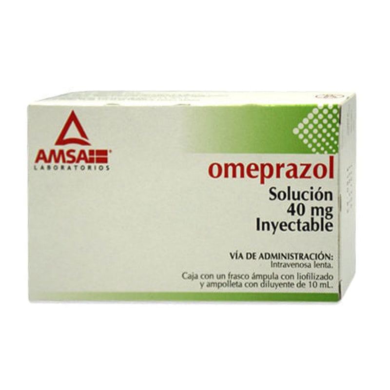 Omeprazol 40 Mg / 10 Ml 10 Ml Fa Iv Amsa