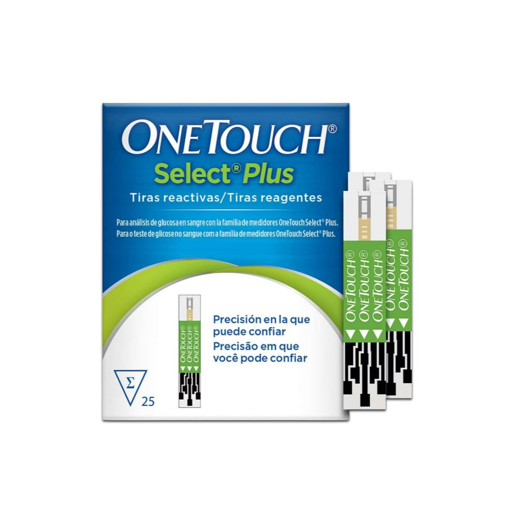 One Touch Select Plus 25 Tiras Reactivas 7613427011707